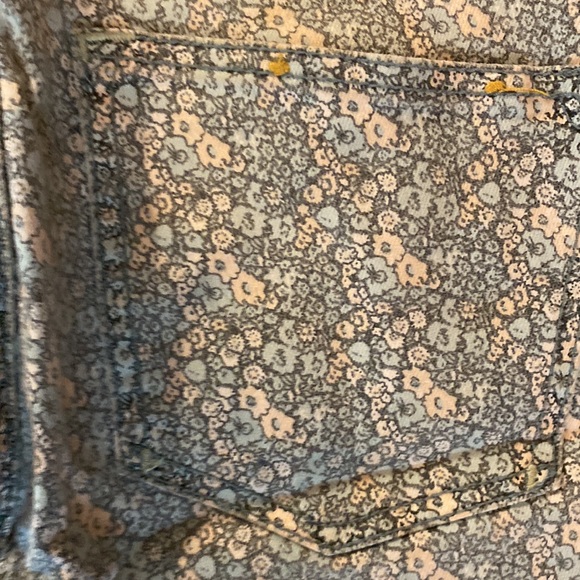 Anthropologie Pilcro floral denim style size 27 - Picture 5 of 7